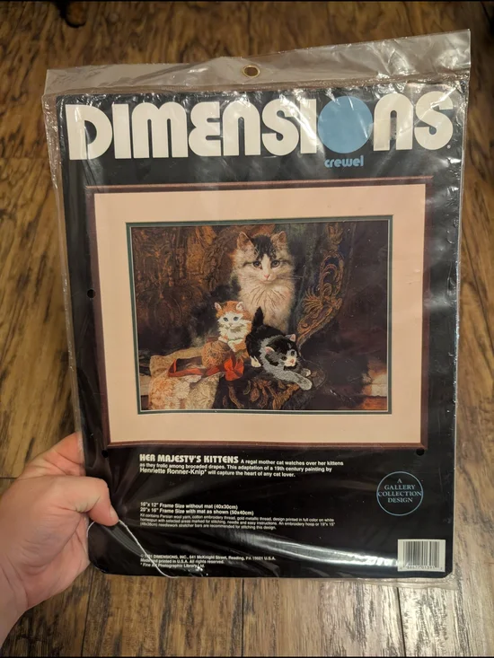 Vintage Dimensions Crewel 