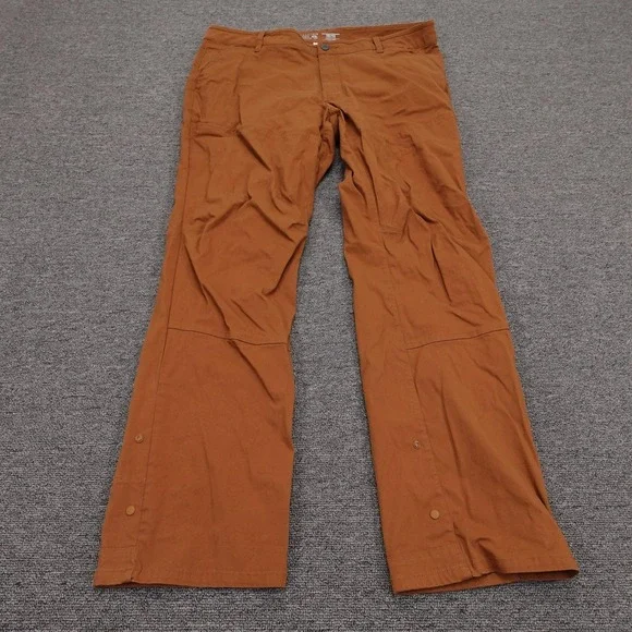 Mountain Hardwear Pants Mens 38x32 Brown AP Pant Hiking Stretch Zip Pocket