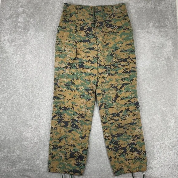 Propper Cargo‎ Pants Mens 34x34 Green Digital Camo MARPAT Tactical Ripstop