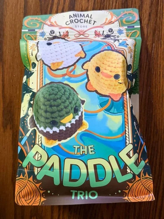 Animal Crochet Store The Paddle Trio