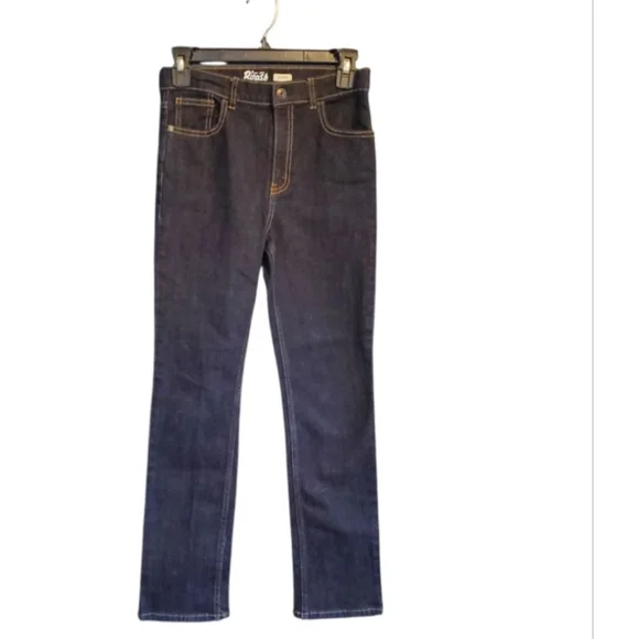 Oshkosh B'gosh Boys Size 14 Skinny Blue Jeans Dark Wash 14S Youth Straight Leg