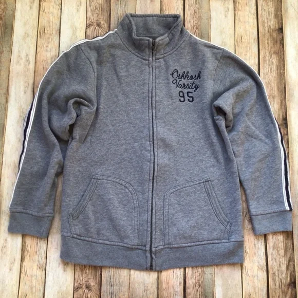 Oshkosh Zippered Sweatshirt Cardigan