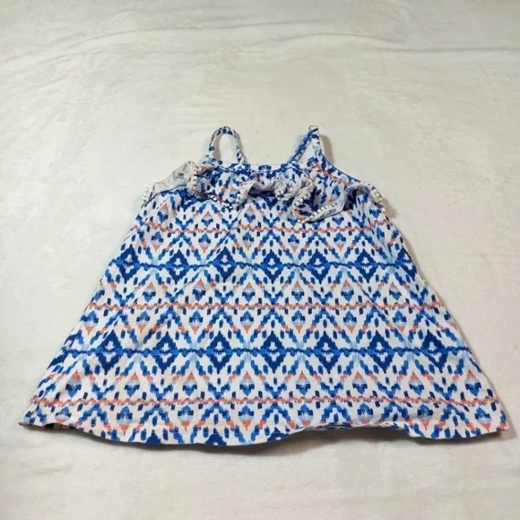 OSHKOSH AZTEC PRINT TANK TOP SIZE 10