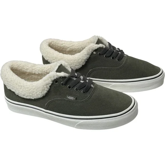 VANS Authentic Sherpa Suede Shoes - NIB Womens 8.5 Grape Leaf‎ - #47670-CL1