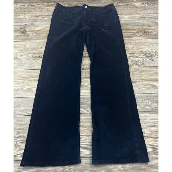 Banana Republic Mens Pants Navy Corduroy Mid Rise Size 31‎ (ACTUAL 36x33)