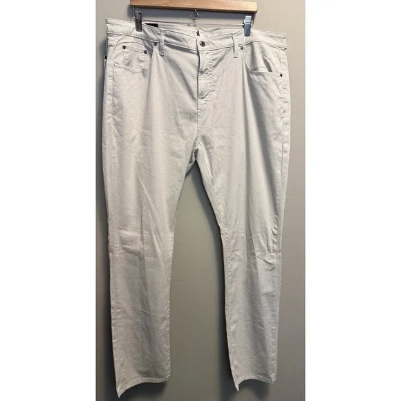 Johnnie-O Chinos Atlas Lightweight Stretch 5-Pocket Pants Golf Stone NWT 40x34