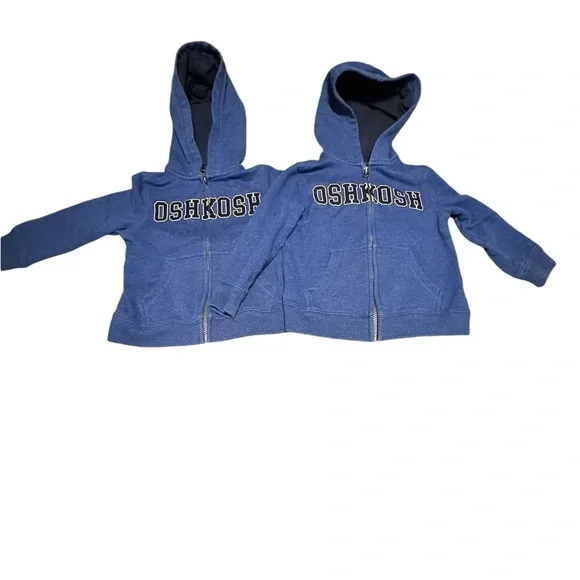 OSHKOSH Blue kid Hoodie Bundle of two.