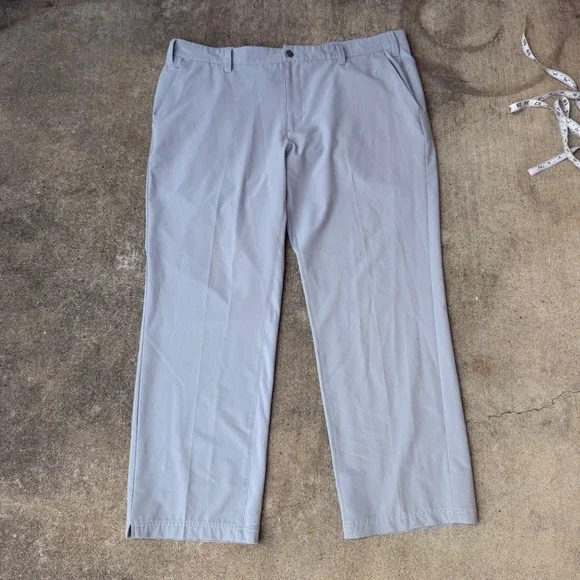 Adidas Mens Ultimate365 Golf Pants Light Grey Performance Stretch 40x31