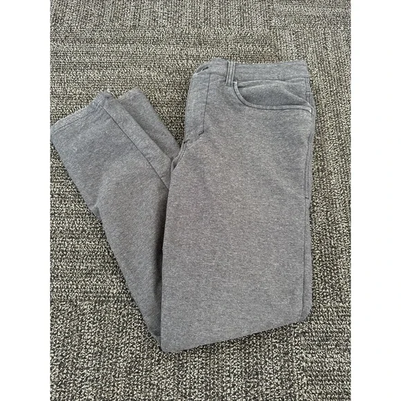 Lululemon Heathered Navy‎ ABC Slim Tech Canvas Pants 32/32