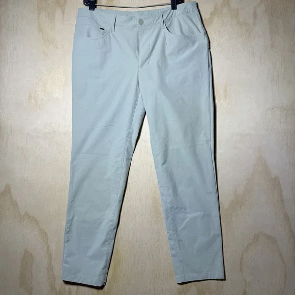 All In Motion Performance Pants Mens 36x30 Golf Stretch Lightweight Casual Green