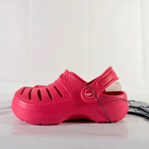 Nautica Kids River Edge Toddler Clogs Red Slip On Water Shoes Size 11 New