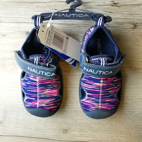 Nautica Kettle Gulf Multi-print Bump Toe Water Shoe NWT