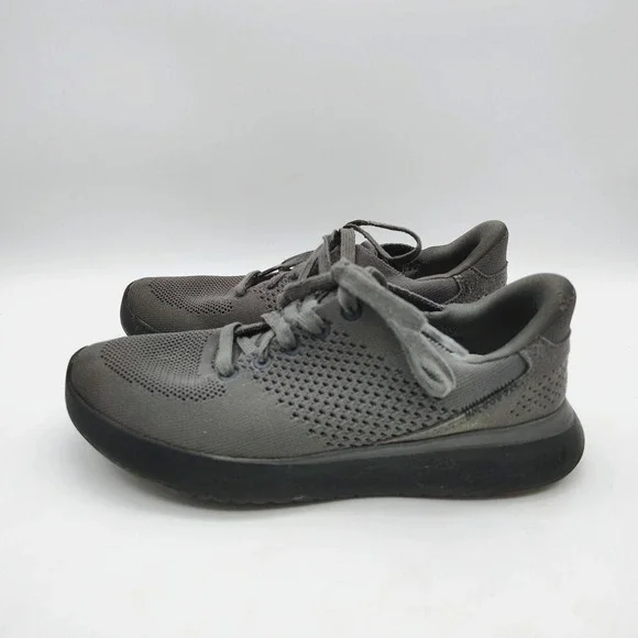 Kizik Lima Graphite Grey Knit Easy On Womens Shoes Size 6.5 Men's 5