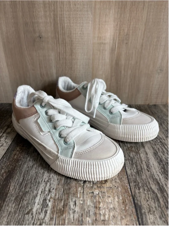 Rocket Dog Cheery White Combo Color Block Sneakers Size 6.5