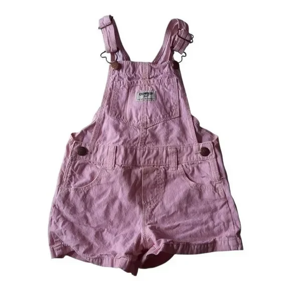 OshKosh B'gosh Pink Overalls with Adjustable Straps