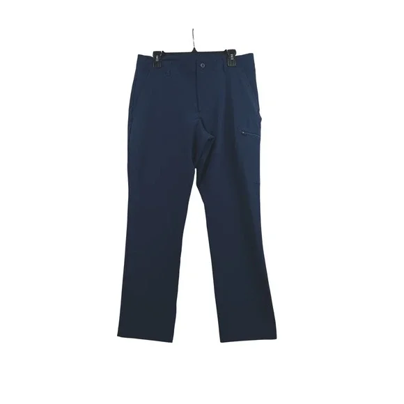 Columbia Men's Navy Blue Performance Pants Size 32x30‎ Outdoor Hiking Adventure