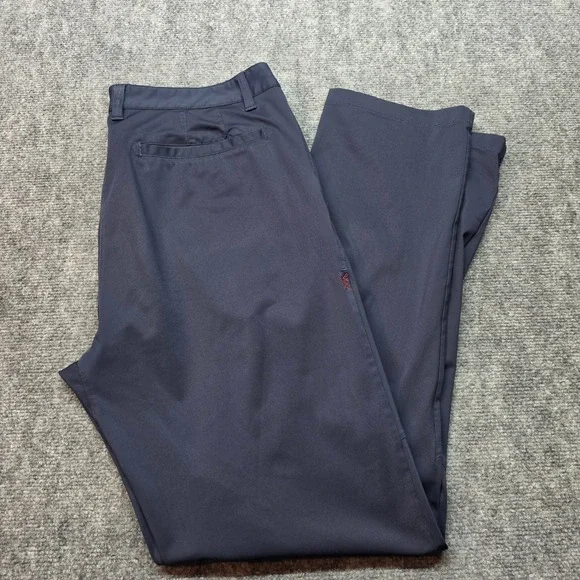 Rhone Commuter Pants Mens 32 Navy Blue Technical Slim Fit Performance Chinos
