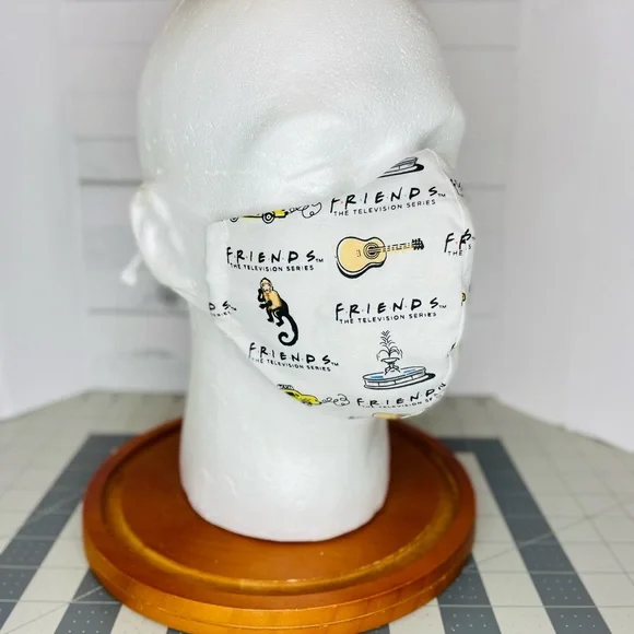 FRIENDS The television series tv show F.R.I.E.N.D.S Central Perk face mask glam