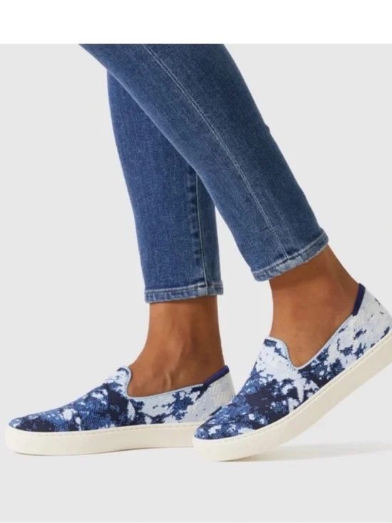 Rothy's x The Butcher's Daughter Shibori Sneakers Size LIMITED EDITION