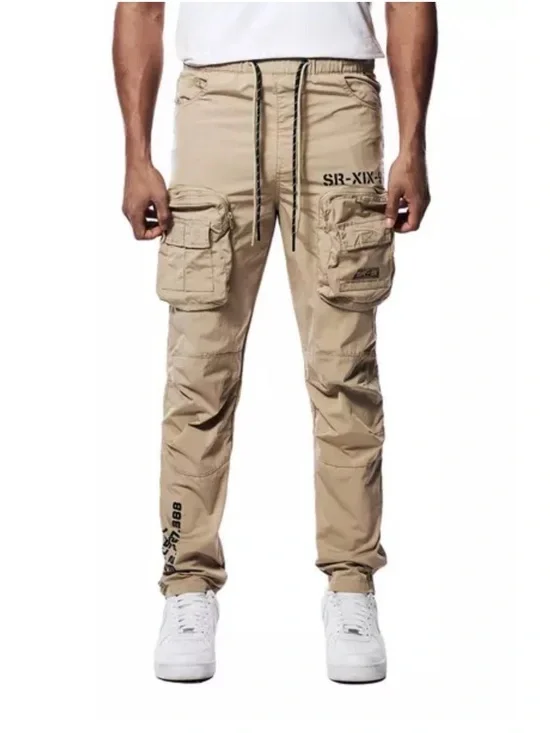 Smoke Rise Men's Nylon Utility Pant - Khaki Size XL
