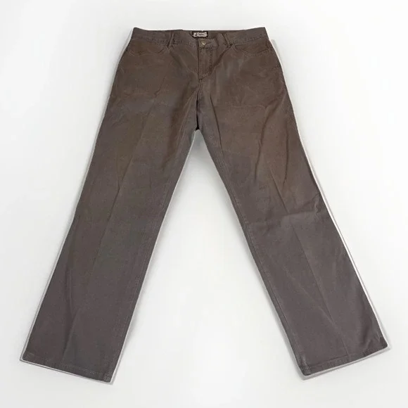 Johnnie-O Harkers Corduroy 5-Pocket Cotton Pants‎ 36x34 Brown Stretch