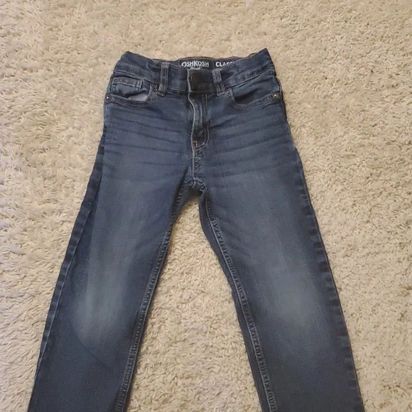 5 For $25 OshKosh B'gosh Classic Blue Denim Jeans Boys Size 5 Regular‎