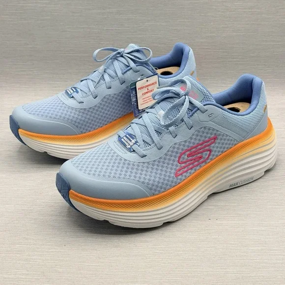 Skechers GO Run Women's 11 Sneakers Blue Max Endeavor Comfort Lightweight 129470