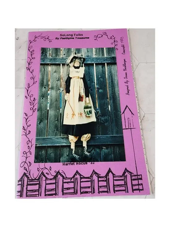 SoLong Folks by Pastthyme Treasures Harriet Hocus 32
