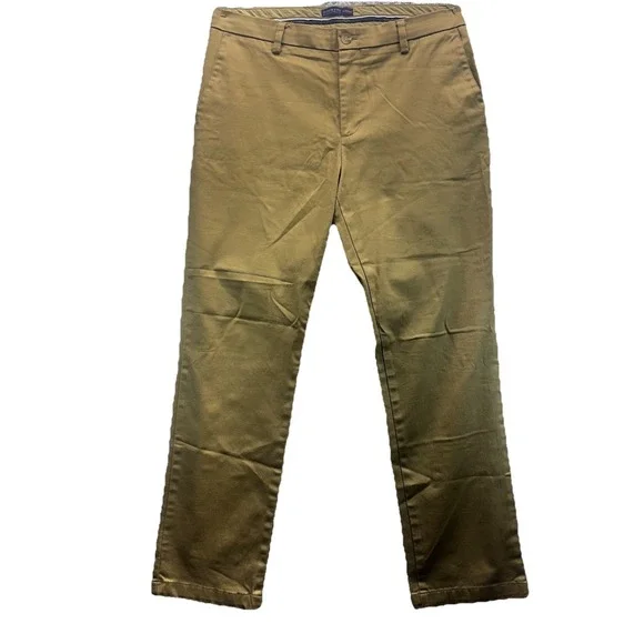 Dockers Men's Comfort Khaki Flex Comfort Pants Relaxed Flat Front 34 X 32