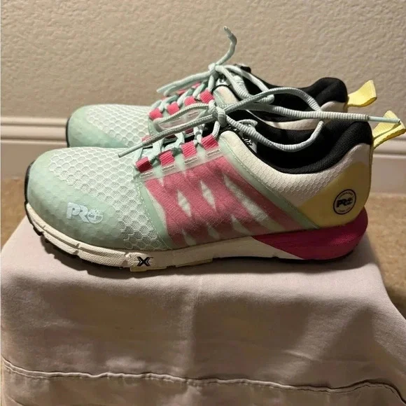 Timberland PRO Radius Composite Toe Sneakers, Multi, Women's Size 8.5