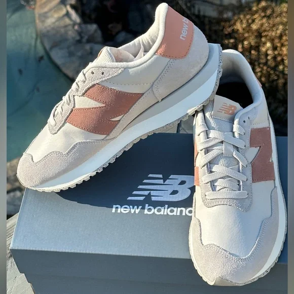 NEW New Balance Pink WS237 Lifestyle Running Casual Sneaker Size Womens 9.5