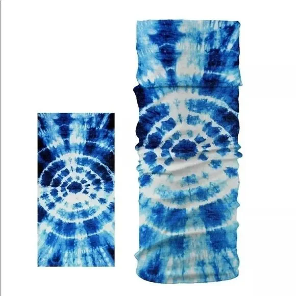 Face mask neck gaiter scarf tie dye NEW