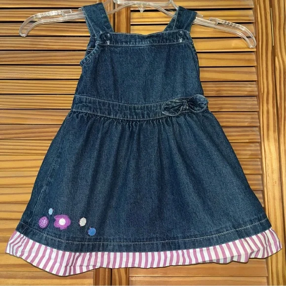 Genuine Kids from Oshkosh‎ Denim Dress Size 18 Months