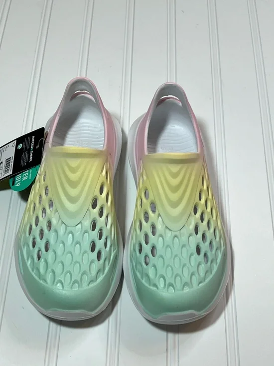 Kids Water Shoes Gradient Pink, Yellow & Mint Green NWT