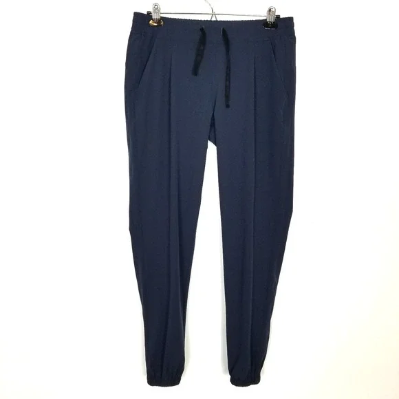 Backcountry Men Drawstring Performance Pants Sz M‎ Navy Stretchy Casual Outdoor