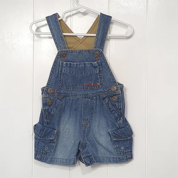 ❤️5/$25 Osh Kosh Genuine Baby Overalls