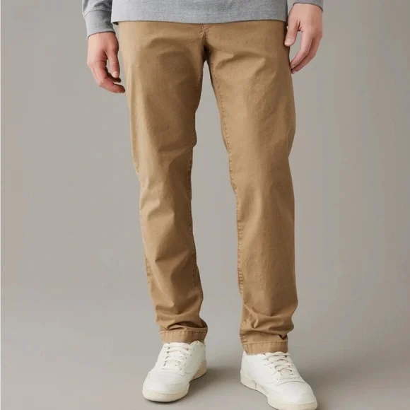 American Eagle Extreme Flex Khaki Chinos