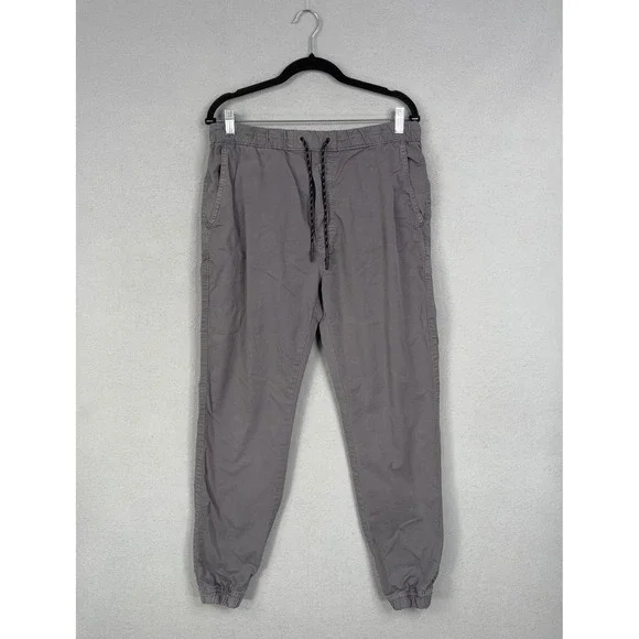 American Eagle Jogger Pants Mens Medium Tall Gray Next Level Stretch Gorpcore