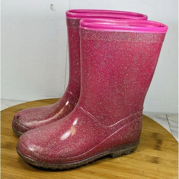 Carter’s Girl Rain Boots Sparkling Size 12M