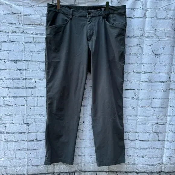 Lululemon Pants ABC Classic Warpstreme Gray Size‎ 38 Casual Versatile Work Mens