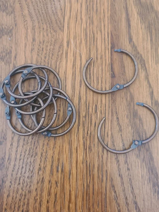 Loose Leaf Book Binder Rings