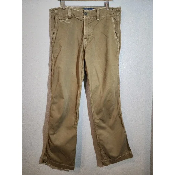 American‎ Eagle Men's Khaki Pants, Size 34x34, Heavy Duty! Classic Fit, Canvas