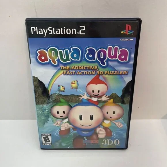 Aqua‎ Aqua Sony PlayStation 2 Ps2 - Tested & Working!