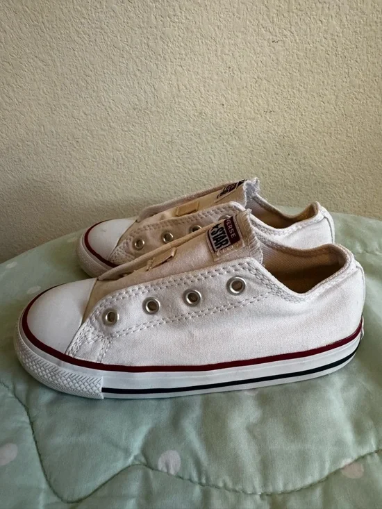 Converse Kids' White Sneakers Toddler size 10