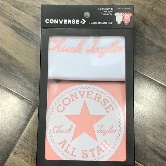 CONVERSE 2 PACK INFANT SET 0-6 Mounth