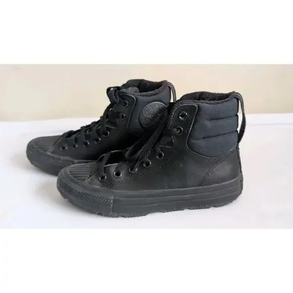 Converse Chuck Taylor All Star Leather Berkshire Boot‎ Kids 5 Wmns 7 A01523C
