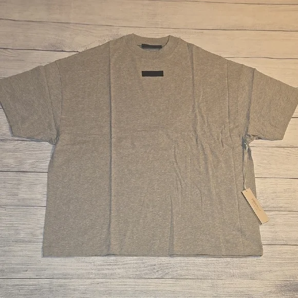 Essentials Fear of God Oversized Cotton T-Shirt Heather Gray Size M NWT