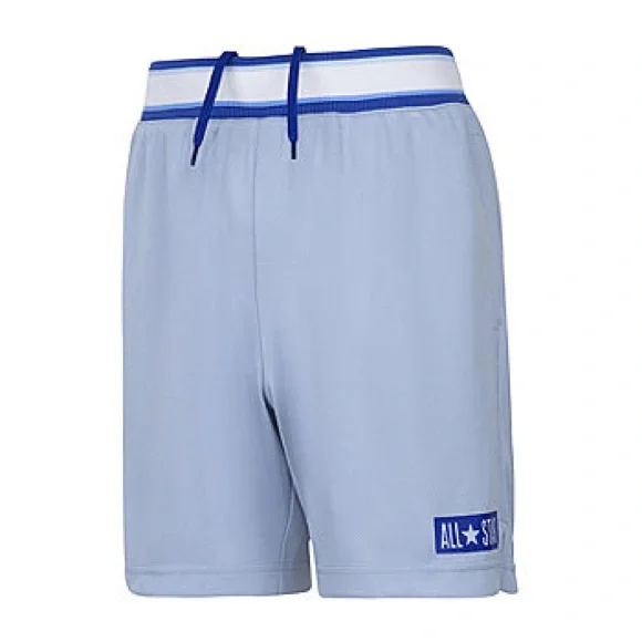 Converse Big Boys Sport Core Mesh Drawstring Shorts, Lt Armory Blue New w/Tag
