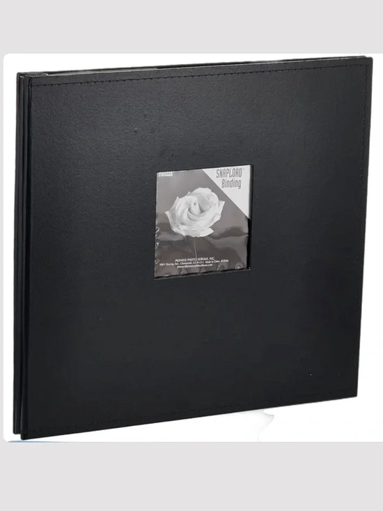 12x12” Pioneer (photo insert) expanding Spine back Scrap/photo/memory Album
