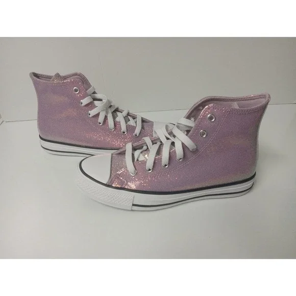 Converse All Star High Top Sneakers - Altitude Lilac size 5 Kid